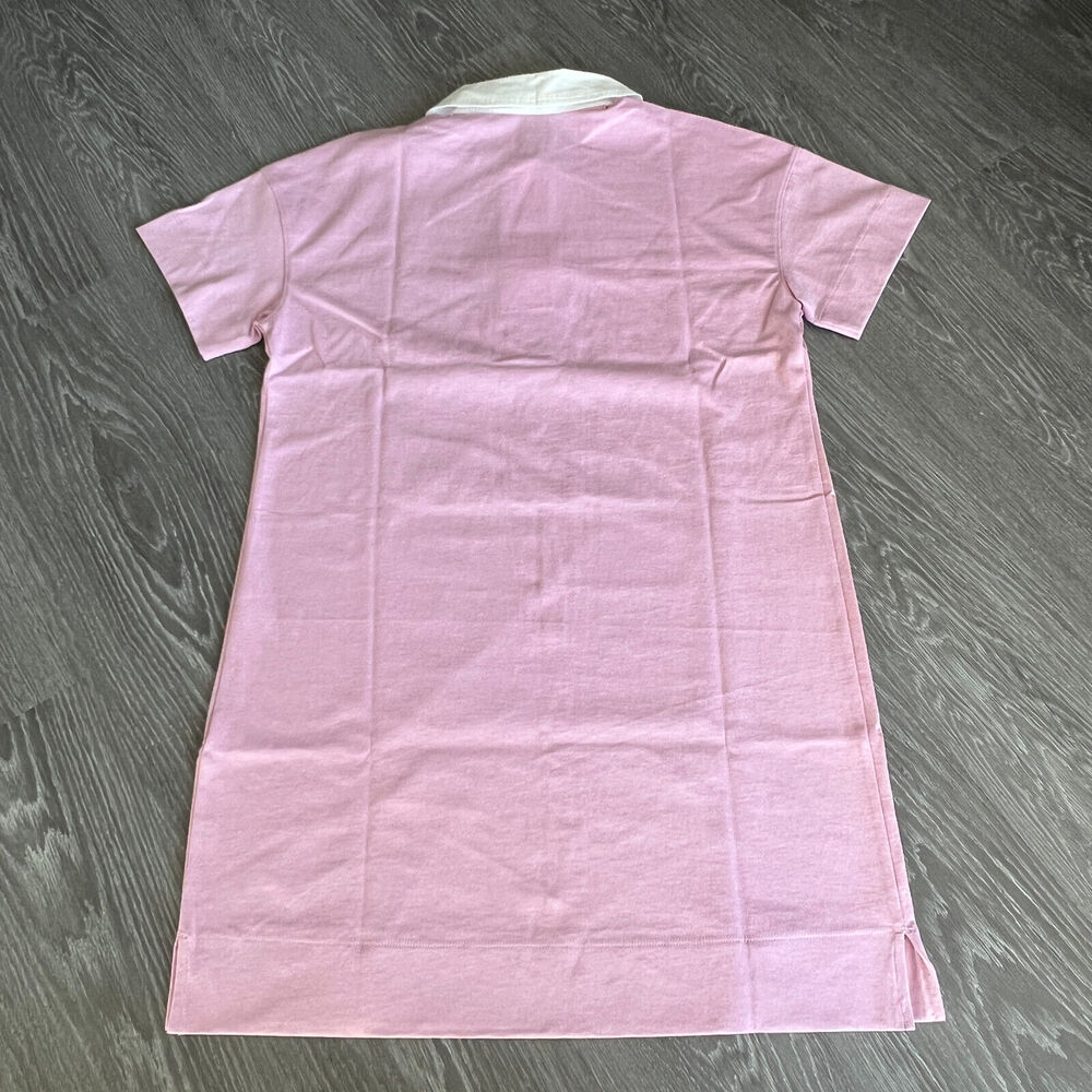 Everlane Organic Polo Dress Womens Small Short Sleeve Lilac - Picture 3 of 12